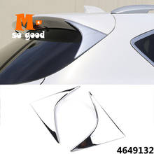 Alerón de ABS cromado para ventana trasera de coche Mazda CX-5 CX5, cubierta embellecedora triangular, accesorios de guarnición, 2012, 2013, 2014, 2015, 2016 2024 - compra barato