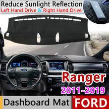 for Ford Ranger T6 2011 2012 2013 2014 2015 2016 2017 2018 2019 Anti-Slip Mat Dashboard Cover Pad Sunshade Dashmat Accessories 2024 - buy cheap