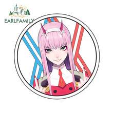 EARLFAMILY 13cm x 13cm for Darling In The FranXXX Zero Two Laptop Motorcycle Car Stickers Anime Decal Bumper Cartoon Decoration 2024 - buy cheap