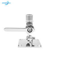 Stainless Steel Marine VHF Antenna Mount Dual Axis Heavy Duty Ratchet Mount Adjustable Base for Boats Rowing Accessories Marine 2024 - buy cheap