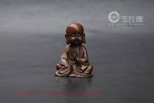 Zazen маленький саамский монах красная медь миниатюрное ремесло, чайная церемония небольшие украшения 2024 - купить недорого