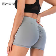 BLESSKISS Sexy Booty Push Up High Waist GYM Shorts Sport Women Fitness Clothing Camouflage Running Yoga Shorts Workout Wear 2024 - buy cheap