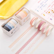 5 pcs/pack Moon Star Washi Tape Set Decoration Sticker Scrapbooking Diary Adhesive Masking Tape stationery school supplies 2024 - buy cheap