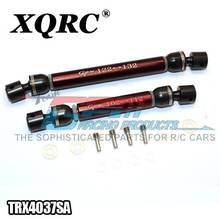 XQRC 2pcs trx4 metal CVD drive shaft for 1 / 10 RC track 324mm wheelbase traxxas trx-4 RC vehicle 2024 - buy cheap