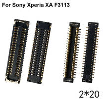 2pcs FPC connector For Sony Xperia XA F3113 LCD display screen on Flex cable on mainboard motherboard For Xperia XA1 G3116 G3112 2024 - buy cheap