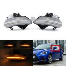 Luces intermitentes Led ámbar para espejo lateral, secuencial dinámico, para Lexus IS250, IS300, IS350, IS200T, LS460, LS460L, LS600H, CT200H, 2 uds. 2024 - compra barato