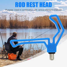 2pcs/Pack Carp Fishing Rod Rest V-Head Universal Fishing Poles Butt Resting Gripper with Thread M3/8 Fits All Rods Accessories 2024 - buy cheap