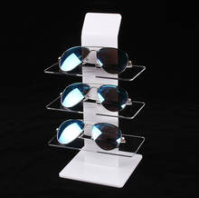 Estuche acrílico para exhibir gafas, organizador de joyería, estante de exhibición de Joyas, soporte para gafas de sol 2024 - compra barato