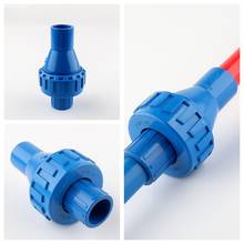 1~8pcs ID 20/25/32mm PVC Check Valve Fish Tank Aquarium Garden Irrigation Tube Watering Adapter Fittings Water Pipe Connector 2024 - buy cheap