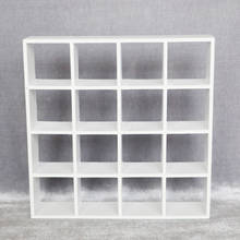 12th Dollhouse Birch Wood Lattice Shelves Bookcase Kitchen Home Furniture 2024 - buy cheap