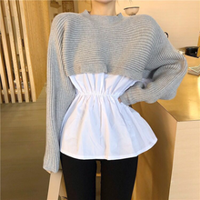 4xl boa qualidade mais tamanho grande mais recente primavera outono inverno 2020 feminino outfit nova malha fina ponto suéteres feminino a5483 2024 - compre barato