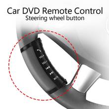 Botón de Control remoto Universal para volante de coche, mando inalámbrico multifunción con Bluetooth para reproductor de DVD 2DIN 2024 - compra barato
