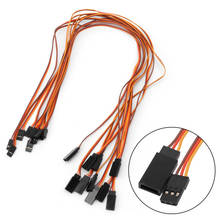 10Pcs 150mm Servo Extension Wire Lead Cable For RC Futaba JR 15cm Male to Female 2024 - buy cheap