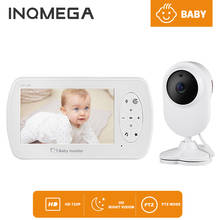 INQMEGA Wireless Video Babyphone Baby Monitor 4.3 Inch Camera Night Vision Temperature Monitoring Baba Eletronica Babyfoon 2024 - buy cheap