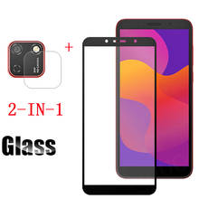 2-in-1 for honor 9s screen protector and Camera lens protective film For Huawei Honor9S Anti-fall protection Tempered Glass film 2024 - buy cheap