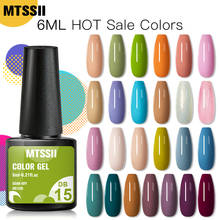 Mtssii-esmalte de uñas en Gel, laca de Gel semiplatinum UV LED con purpurina para manicura, Base y capa superior, 8ml 2024 - compra barato