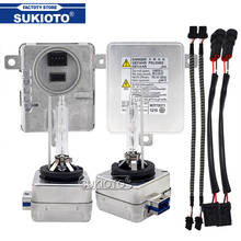 SUKIOTO BRIGHT D8S 55W Xenon HID Headlight Ballast Kit D8S 6000K 4300K 8000K 12V Car Light Xenon Standard D8S 55W HID KIT Lamp 2024 - buy cheap