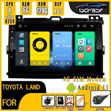 9 Inch Android 11 Car Radio Multimedia Video Player for Toyota Land Cruiser Prado 120 2004 2005 2006 2007 2008 2009 GPS Navi 2024 - buy cheap