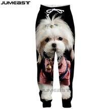 Jumeast Men Women 3D Lovely Dog Oversized Streetwear Harajuku Casual Long Pants Sweatpants Fashion Spring Autumn Trousers 2024 - buy cheap