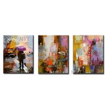 Wall Art Home Decor Picture  Modern New Arrival Colorful Modern Abstract Oil Painting 100% Handpainted Unframe On Canvas 2024 - buy cheap