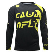 CWF MX Enduro Downhill Jerseys Mountain Bike Racing Clothing DH MTB Shirt Black Long Jersey BMX Motocross Tops Men 2024 - buy cheap