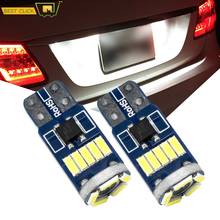 Xukey T10 Car ERROR FREE Led Lights 501 168 194 W5W Auto Wedge Interior Trunk License Plate Clearance Signal Bulbs 6000K White 2024 - buy cheap