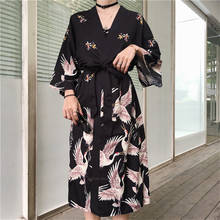 Japanese Kimono Traditional Woman 2022 Long Kimono Cardigan Cosplay Blouse Shirt Yukata Female Japanese Dress Haori Clothing 2024 - buy cheap