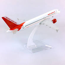 16CM 1:400 Airbus A320-200 model Air INDIA airways airlines with base alloy classic aircraft plane collectible display mode toys 2024 - buy cheap