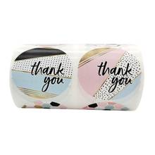 500pcs 2Inch Thank You Stickers Handmade Round Seal Labels for Candy Gift Box Wedding Thanks Stickers 2024 - buy cheap