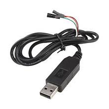 Кабель PL2303 PL2303HX USB-TTL, 4-контактный Модуль RS232, USB-конвертер, последовательный адаптер, кабель PL2303HX, конвертер, кабель для загрузки 2024 - купить недорого