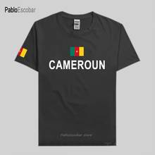 Мужская футболка из Камеруна, модная футболка, 100% хлопок, футболка для государственной команды, одежда, футболки для кантри, спорта, Камеруна 2024 - купить недорого