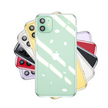 Ultra fino claro caso do telefone para o iphone 11 7 caso silicone macio capa traseira para o iphone 11 pro xs max x 8 7 6s mais 5 se 11 xr caso 2024 - compre barato