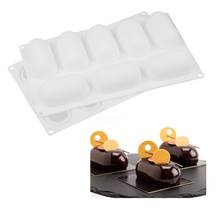 Silicone Pillow Shaped Mousse Mold For Baking Tray Chocolate Dessert Ice Creams Mousse Mould Cake Decorating Tools Baking Pan 2024 - buy cheap
