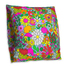 Floral Pillowcase Fruit Dogs Tropical Plants Pillow Case Flower Double Sides Pattern Pillow Cover Mandala Pillow Case 45*45cm 2024 - buy cheap