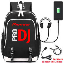 Pioneer Pro DJ Backpack Rucksack Bag w/ USB Fashion Port/ Headphone interface Students School Bags Laptop Travel bag 2024 - buy cheap