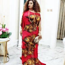 2021 Print Traditional Dashiki African Dresses For Women Plus Size Boubou Robe Africaine Femme Long Africa Dress African Clothes 2024 - buy cheap