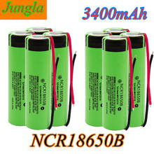2020 100% Original 18650 battery 3400mah 3.7v lithium battery NCR18650B 3400mah Suitable for flashlight battery +DIY wire 2024 - buy cheap