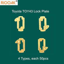 200pcs TOY43 Car Lock Reed Plate For Toyota Camry Corolla NO.1.2.3.4 Lock Reed Locking Plate Each 50PCS 2024 - buy cheap