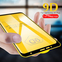 9D Tempered Glass for Samsung Galaxy J4 Plus J6 J8 A6 A8 A7 2018 Screen Protector A5 A3 A7 2017 Protective Glass Film Front Film 2024 - buy cheap