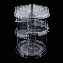 360° Rotating Makeup Organizer Vanity Storage Stand Countertop Cosmetics Box 2024 - buy cheap