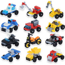 14 видов мини-транспортный блок для строительства автомобиля совместимые legoe INGlys игрушки подарки 2024 - купить недорого