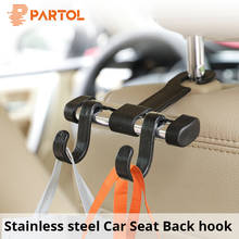 Auto Fastener & Clip Universal Car Seat Back Hook Vehicle Headrest Hanger for Bag Purse Holder Car Interior Accessories 2024 - buy cheap