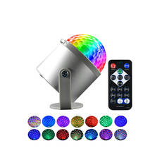 Led RGB Magic Ball Disco Light Party Laser Lamp 9W DJ Karaoke Remote Control Colorful Rotating Stage Light KTV Bar Wedding 2024 - buy cheap