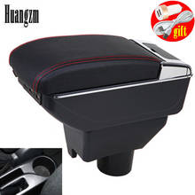 For TOYOTA Yaris armrest For TOYOTA Yaris Vitz Car armrest box car accessories central storage box Retrofit parts with USB 2024 - buy cheap