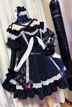 Anime VTuber Hololive Uruha Rushia Black SJ Lolita Dress Uniform Party Suit Cosplay Costume Halloween Women FreeShipping 2021New 2024 - buy cheap