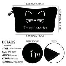 Cosmetic Bag for Women Adorable Roomy Makeup Bags Travel Waterproof Toiletry Bag Accessories Organizer Cute Gifts 2024 - buy cheap