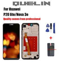 2280*1080 AAA Original Quality LCD With Frame For HUAWEI P20 Lite Lcd Display Screen For HUAWEI P20 Lite ANE-LX1 ANE-LX3 Nova 3e 2024 - buy cheap