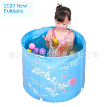 Hot-selling Children's Bath Bucket, Foldable Tub, Household Non-inflatable Bathtub Can Be Carried Out Play Bath Tub Child Bath 2024 - buy cheap