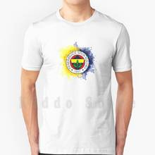 Fenerbahce Logo T Shirt Men Cotton Cotton S-6Xl Fenerbahce Logo Logo Of Istanbul Football Club Turkey Logo Italia Logo Of 2024 - buy cheap