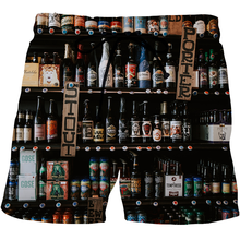 Pantalones cortos de playa para hombre, Shorts deportivos con estampado 3D de cerveza, Surf, gimnasio, moda, talla grande, novedad de verano de 2021 2024 - compra barato
